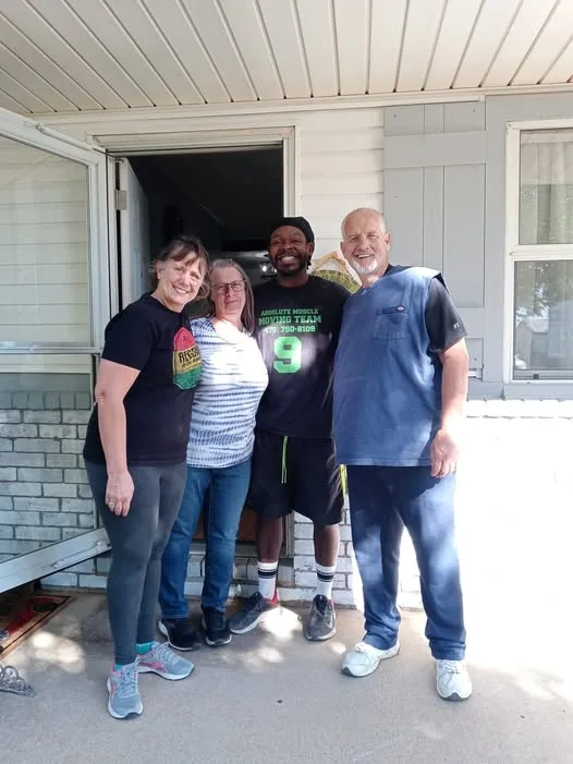 Absolute Muscle Movers professional moving crew in Oklahoma and NWA Arkansas
